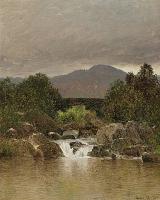 Walter Launt Palmer - Waterfall Landscape
